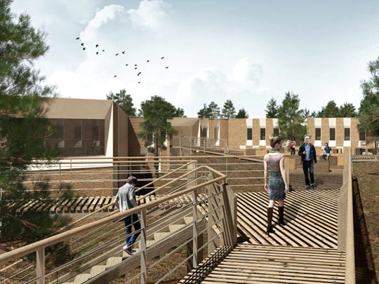 Woningstichting De Veste, Ommen en het Willem Barentszcollege: Campus Maritiem Instituut Willem Barentsz, Terschelling
